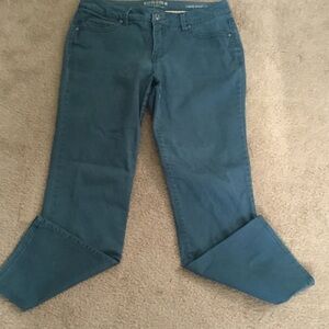 Sonoma teal straight leg pants